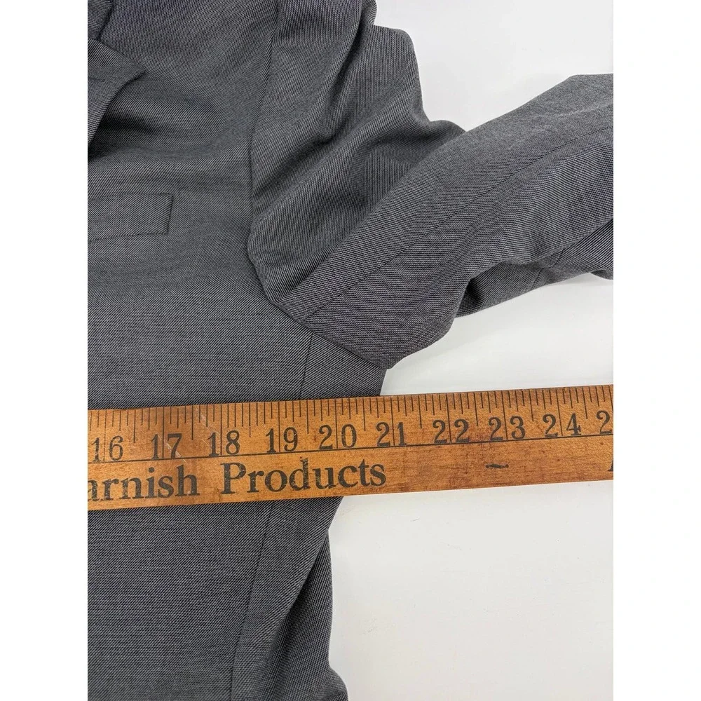 Banana Republic, Sport Coat/Blazer, Gray Slim Fit, Two Button, Men's Size 42